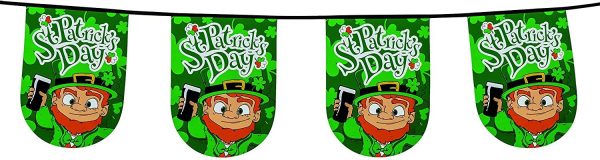 Boland 44901 Banderolas St Patrick  s Day, color verde Online Sale