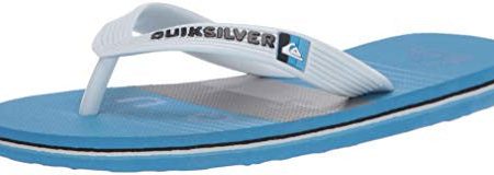 Quiksilver Molokai Word Block Youth, Zapatos de Playa y Piscina Niños, Azul (Blue Xbkb), 28 EU For Discount