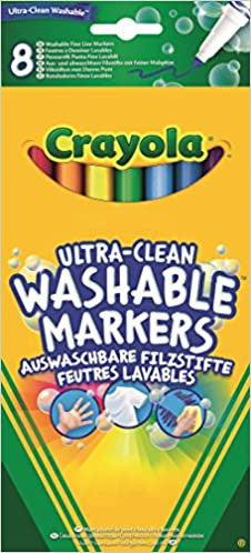 Crayola 8 Rotuladores ultra lavables punta delgada on Sale