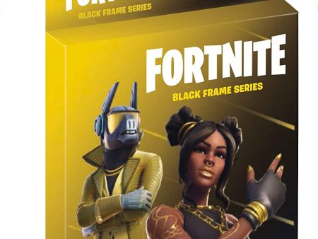 Panini France SA-FORTNITE Black FRAME SERIES STICKERS 6 bolsillos, 003986KBF6 Embalaje Deteriorado on Sale